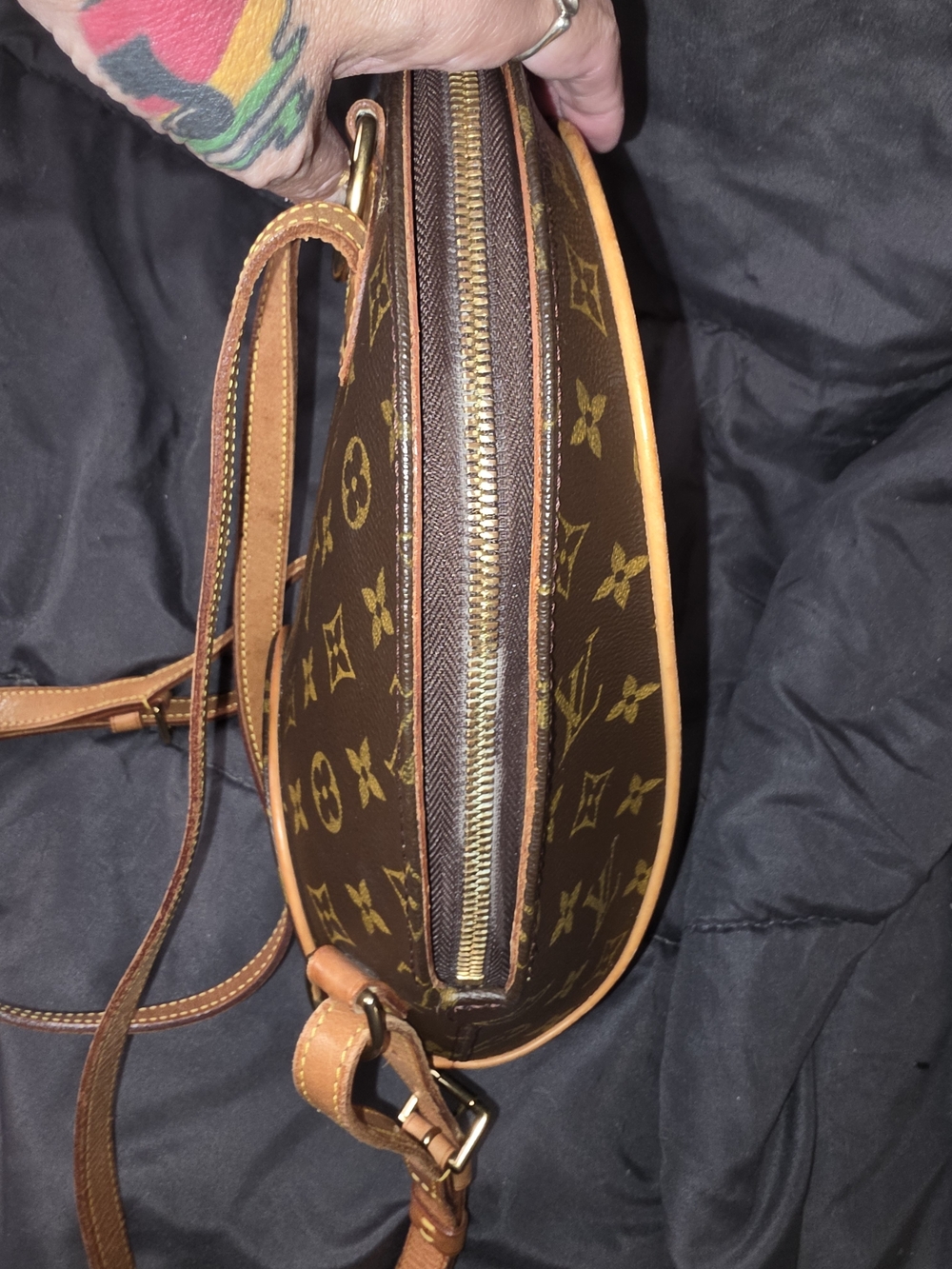 Louis Vuitton Monogram Backpack Crossbody - Brown/Tan - Picture 11 of 14